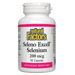 Natural Factors Seleno Excell 200 мг / 90 капсули на супер цена