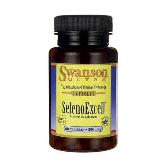 Swanson SelenoExcell Selenium 200mcg. / 60 Caps на супер цена