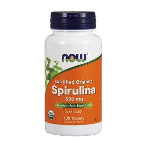 NOW Spirulina 500 мг / 100 таблетки NOW Spirulina 500 мг / 100 таблетки