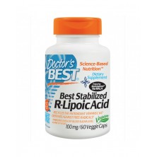 Doctor's Best Stabilized R-Lipoic Acid 100 мг / 60 капсули