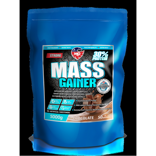 MLO Strong Mass Gainer 11.02 lb (5000g) / 50 дози на супер цена