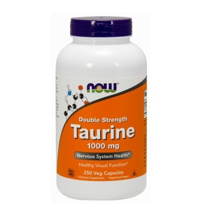 NOW Taurine 1000 мг / 250 капсули NOW Taurine 1000 мг / 250 капсули
