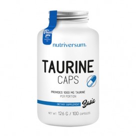 Nutriversum Taurine Caps 1000 mg - 100 caps / 100 servs