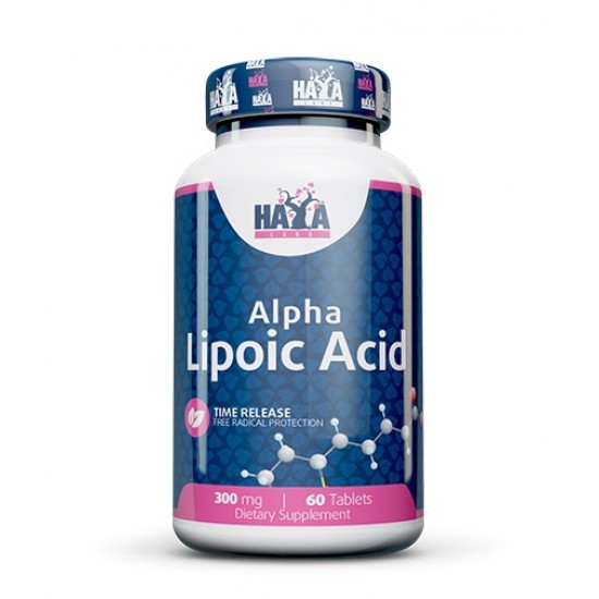 Haya Labs Time Release Alpha Lipoic Acid 300 мг / 60 табпетки