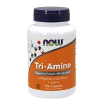 NOW Tri-Amino 120 капсули на супер цена