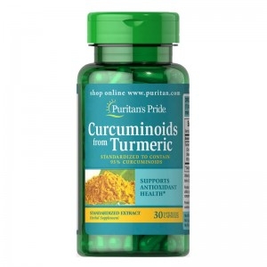 Puritan's Pride Turmeric Curcumin Standardized Extract 500 mg 30caps