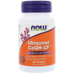 NOW UBIQUINOL COQH-CF - 60 softgels на супер цена