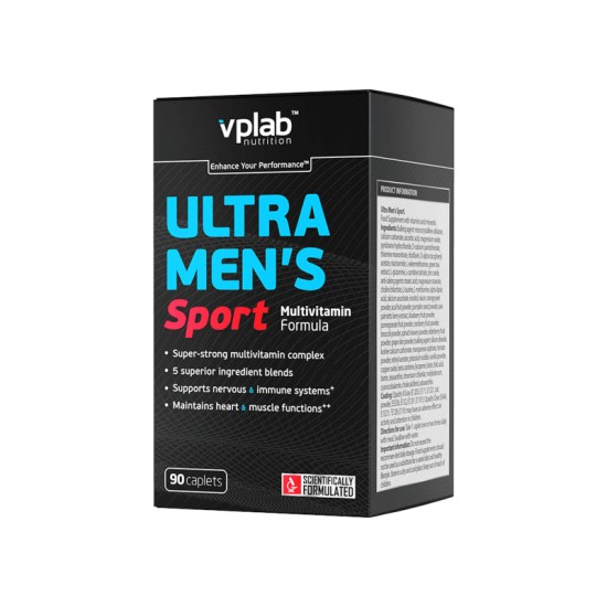 VPLaB Ultra Men`s Sport Multivitamin - Мултивитамини 90 капсули на супер цена
