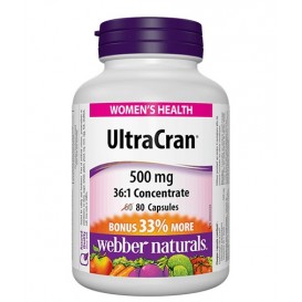 Webber Naturals UltraCran 500 mg 36:1 Concentrate / 80 Caps