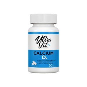 UltraVit Calcium D3 - Калций + Витамин D3 90 таблетки