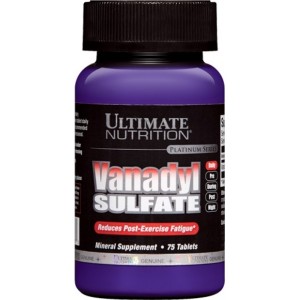 Ultimate Nutrition Vanadyl Sulfate 10 мг 75 таблетки