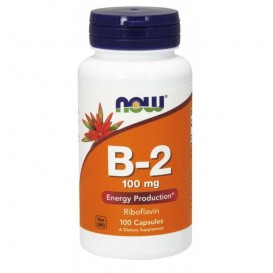 NOW Vitamin B-2 / Riboflavin 100 мг