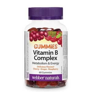 Webber Naturals Vitamin B Complex / 60 Gummies