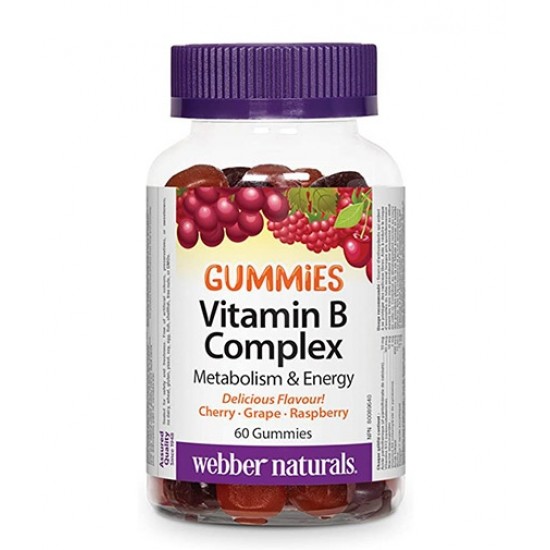 Webber Naturals Vitamin B Complex / 60 Gummies на супер цена