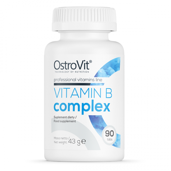 OstroVit Vitamin B Complex + C & E 90 Таблетки / 90 Дози на супер цена