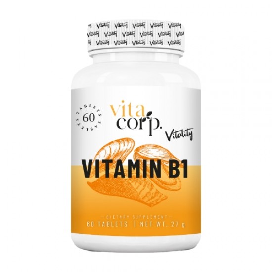 VitaCorp Vitamin B1 5.5 mg - 60 tabs на супер цена