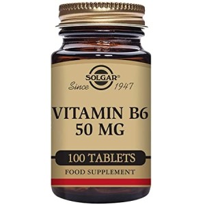 Solgar Vitamin B6 50 mg Tablet, 100 tabs Solgar Vitamin B6 50 mg Tablet, 100 tabs