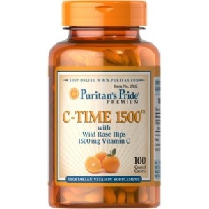 Puritan's Pride Vitamin C-1500mg. with Rose Hips 100tabs. Puritan's Pride Vitamin C-1500mg. with Rose Hips 100tabs.