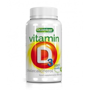 Quamtrax Vitamin D3 / 60 Caps.QN