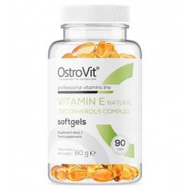 OstroVit Vitamin E / Natural Tocopherols Complex 90 soft