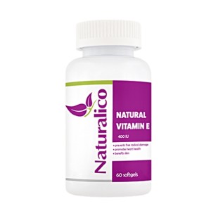 Naturalico Vitamin E 400 IU / 60 гел капсули Naturalico Vitamin E 400 IU / 60 гел капсули