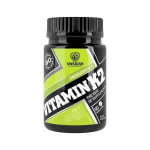 SWEDISH Supplements Vitamin K2 200 мг / 90 Таблетки, 90 Дози SWEDISH Supplements Vitamin K2 200 мг / 90 Таблетки, 90 Дози