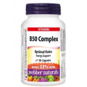 Webber Naturals Vitamin В50 Complex х80 caps на супер цена