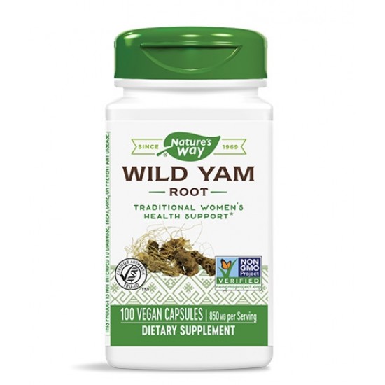 Natures Way Wild Yam Root 100 капсули
