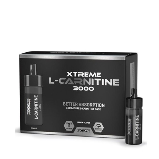 XCORE Nutrition L-Carnitine 3000mg / 20 shot на супер цена
