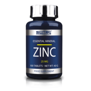 Scitec Nutrition ZINC - 25 mg / 100 TABS. Scitec Nutrition ZINC - 25 mg / 100 TABS.