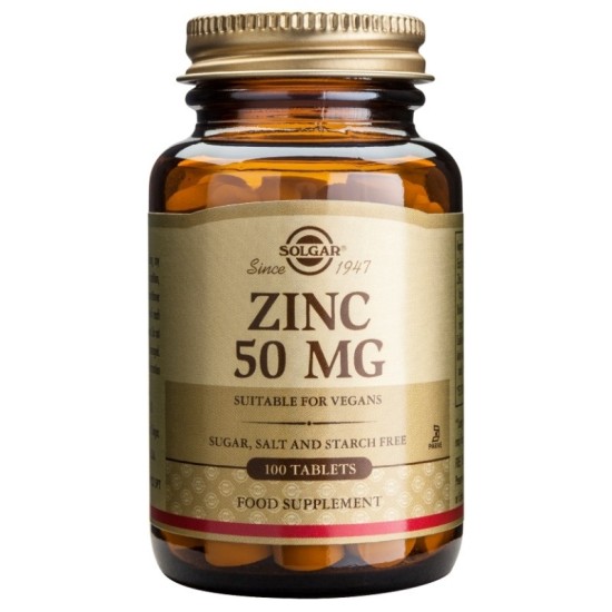 Solgar Zinc 50 Mg (Gluconate), 100 tabs на изгодни цени Solgar Zinc 50 Mg (Gluconate), 100 tabs на супер цена