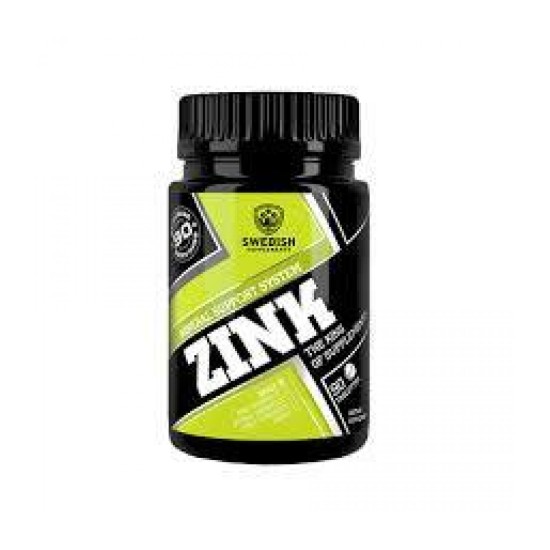 SWEDISH Supplements Zinc Gluconate 25 мг / 90 таблетки на супер цена
