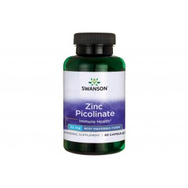 Swanson Zinc Picolinate 22 мг / 60 капсули