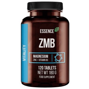 Essence Nutrition ZMA - Zinc & Magnesium + Vitamin B6 / 120 tabs Essence Nutrition ZMA - Zinc & Magnesium + Vitamin B6 / 120 tabs