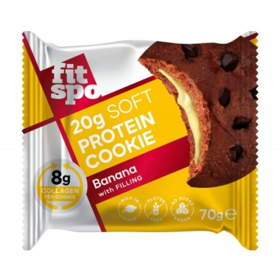FitSpo Soft Protein Cookie / 10x70 гр на супер цена