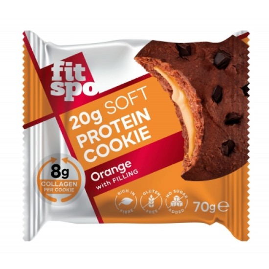 FitSpo Soft Protein Cookie / 10x70 гр на супер цена