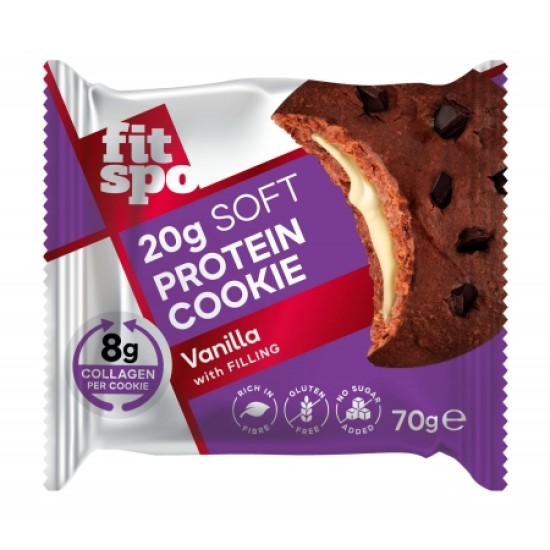 FitSpo Soft Protein Cookie / 10x70 гр на супер цена