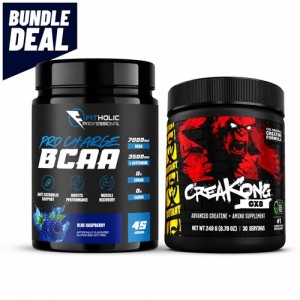 Fitholic Professional Pro Charge BCAA + MUTANT Creakong CX8 FREE