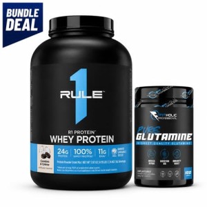 Промо Пакет RULE ONE Whey Protein Blend + Fitholic Professional Pure Glutamine