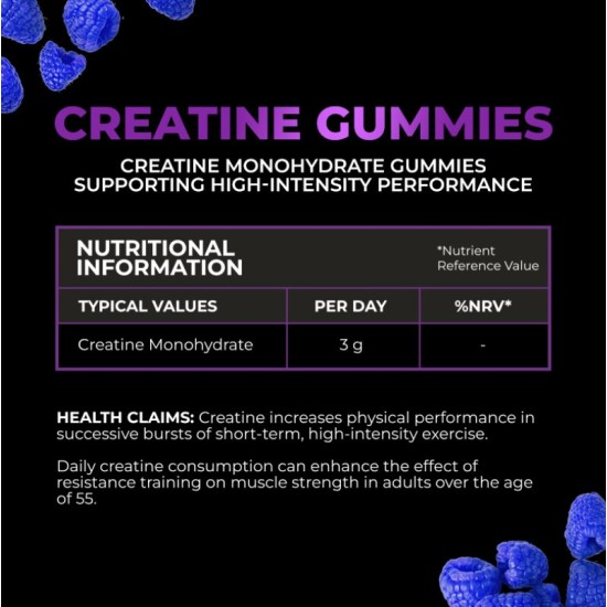 Forcelab Creatine Gummies 60 желирани бонбони на супер цена