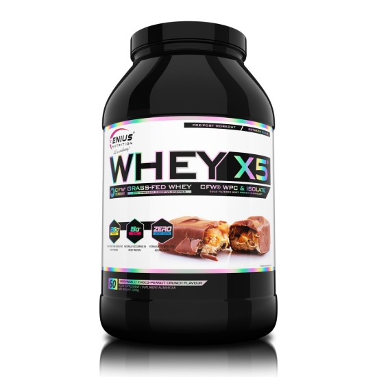 Genius Nutrition WHEY-X5 - 2 KG на изгодни цени Genius Nutrition WHEY-X5 - 2 KG на супер цена