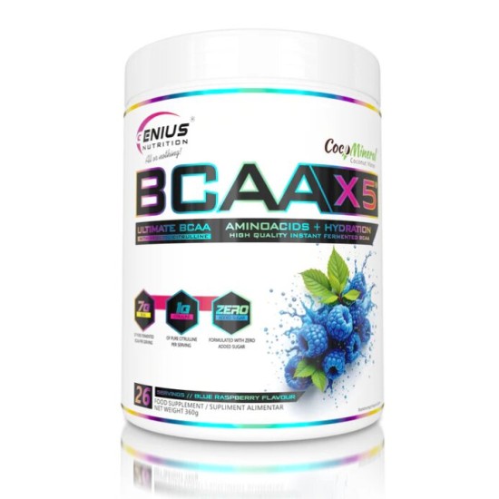 Genius Nutrition BCAA-X5® / 30 Servings - 360 gr на супер цена
