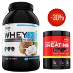 PROMO WHEY X-5 2000 гр + CREATINE MONOHYDRATE 400 гр на супер цена