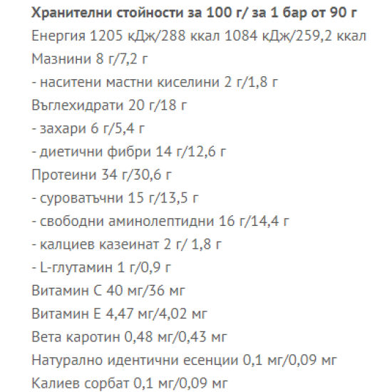 GO BIG protein bar blueberry 90 гр на супер цена