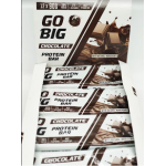 GO BIG protein bar chocolate 12x90 гр на супер цена