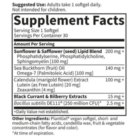 Garden Of Life Herbals Eye Health | with Marigold & Black Currant 30 гел капсули на изгодни цени Garden Of Life Herbals Eye Health | with Marigold & Black Currant 30 гел капсули на супер цена