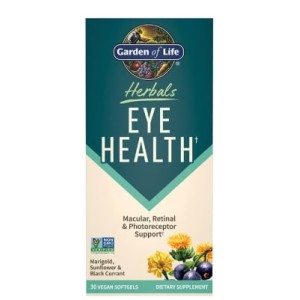Garden Of Life Herbals Eye Health | with Marigold & Black Currant 30 гел капсули