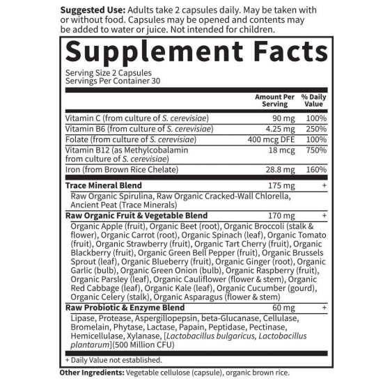Garden Of Life Vitamin Code | Healthy Blood 60 капсули на супер цена