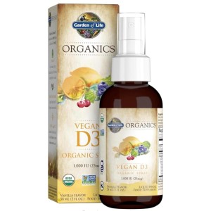 Garden Of Life Mykind Organics | Vegan D3 Organic Spray 1000 IU 58 мл Garden Of Life Mykind Organics | Vegan D3 Organic Spray 1000 IU 58 мл