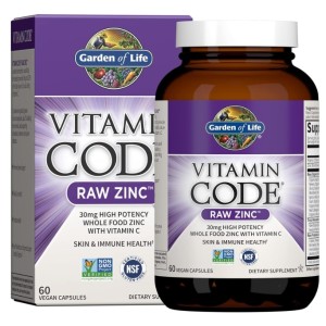 Garden Of Life Vitamin Code / RAW Zinc 60 капсули Garden Of Life Vitamin Code / RAW Zinc 60 капсули